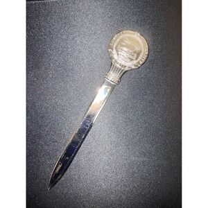 Liberty University Silver Letter Opener Vintage Office Desk Decor Collectible